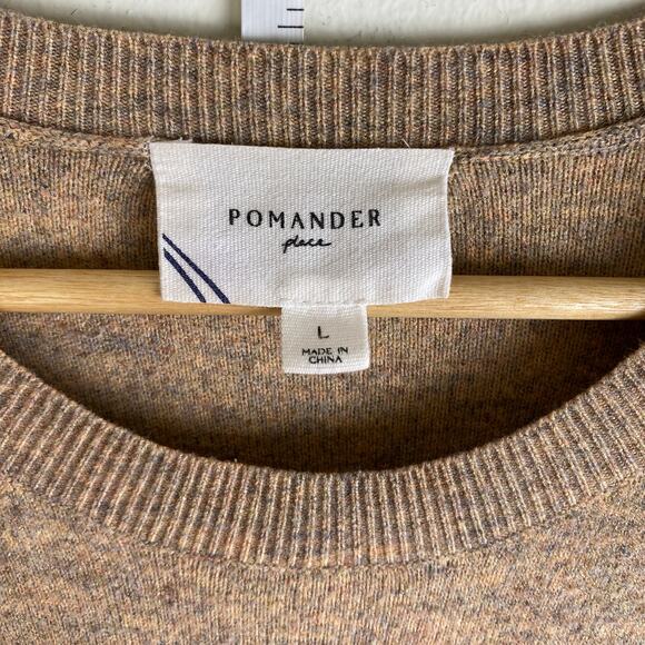 Tuckernuck Vivianne Crewneck Dress Size L Sandlewood *wash wear Pomander Place - Picture 11 of 14